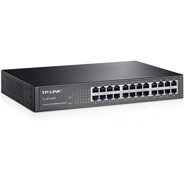 TP-LINK SWITCH TL-SF1024D 24PORT 10/100Mbps RACK